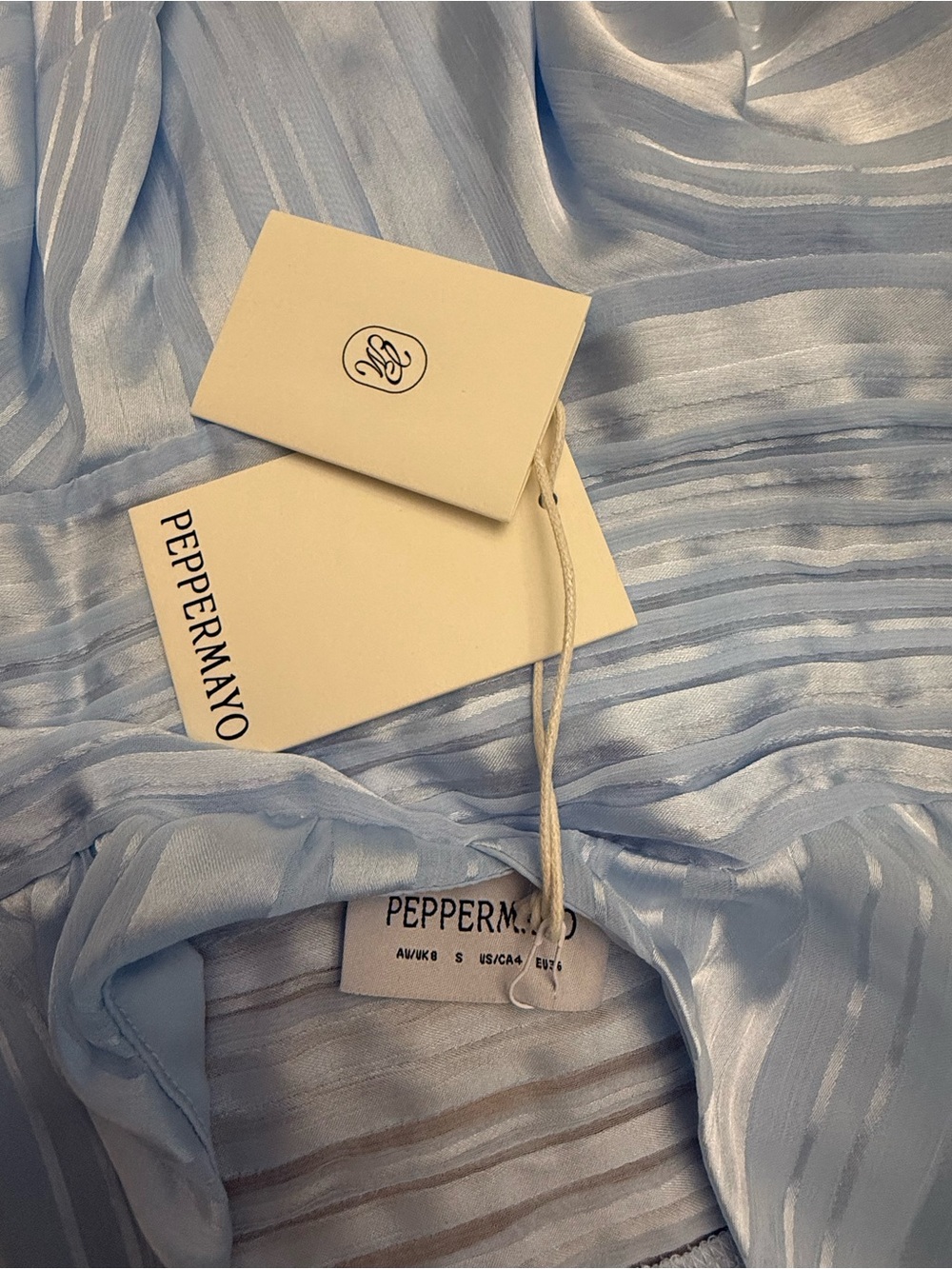Peppermayo Willow Chiffon Mini Dress - Size 4 (NWT) - Picture 7 of 8
